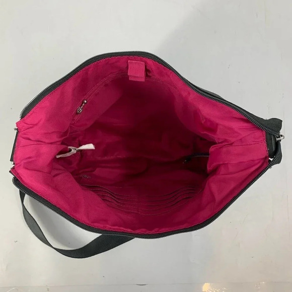 Baggallini Women's Travel Tote Canvas Zipper Crossbody Bag Zip - Picture 6 of 15